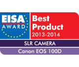 Canon EOS 100D EISA Award